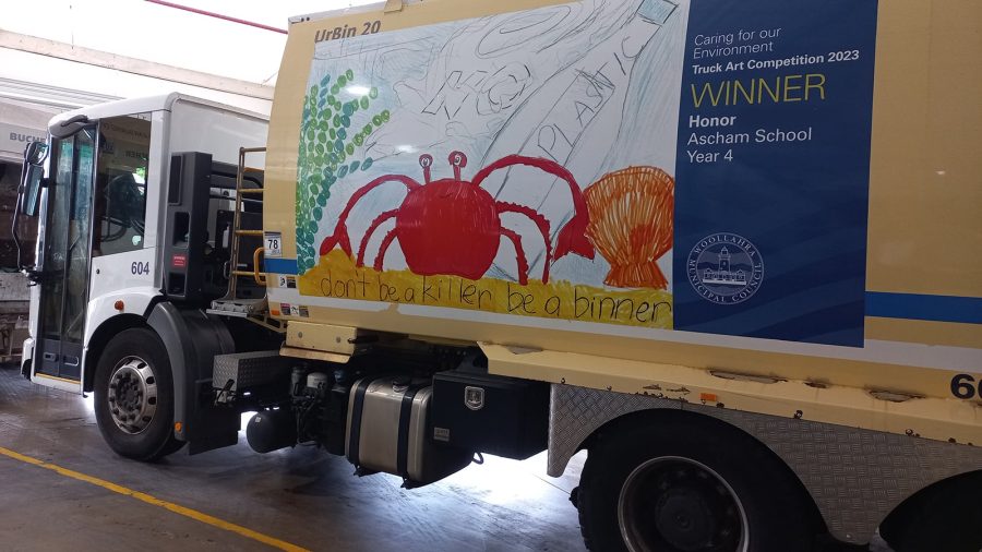 Honor artwork Woollahra truck